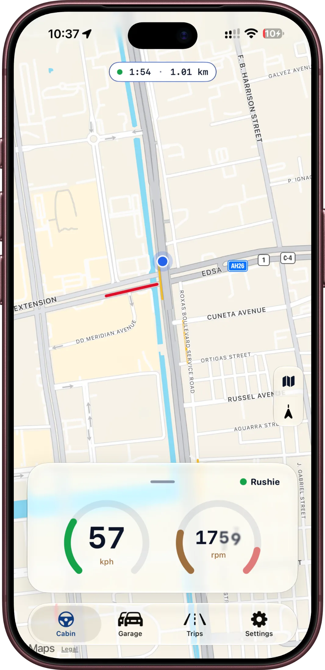 Your car, live with RevDash